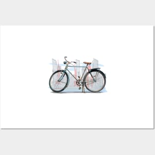 Fahrrad retro Posters and Art